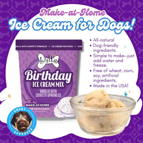 Birthday Cake Ice Cream Mix