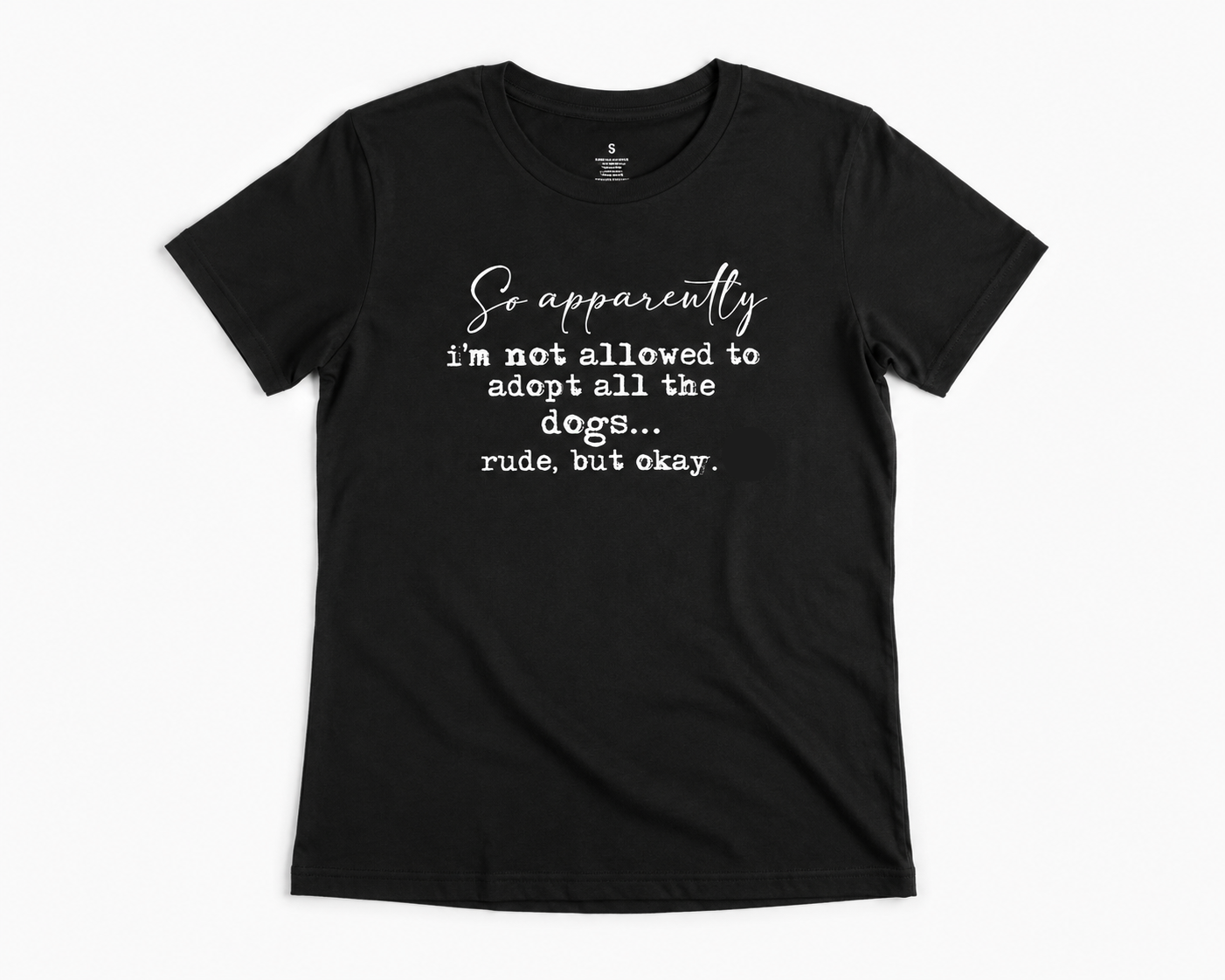 So apparently…Tee