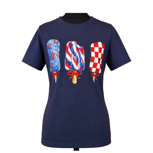 Popsicle Matching Tee and Bandana Set