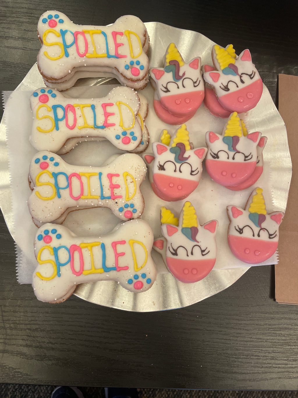 iced cookies