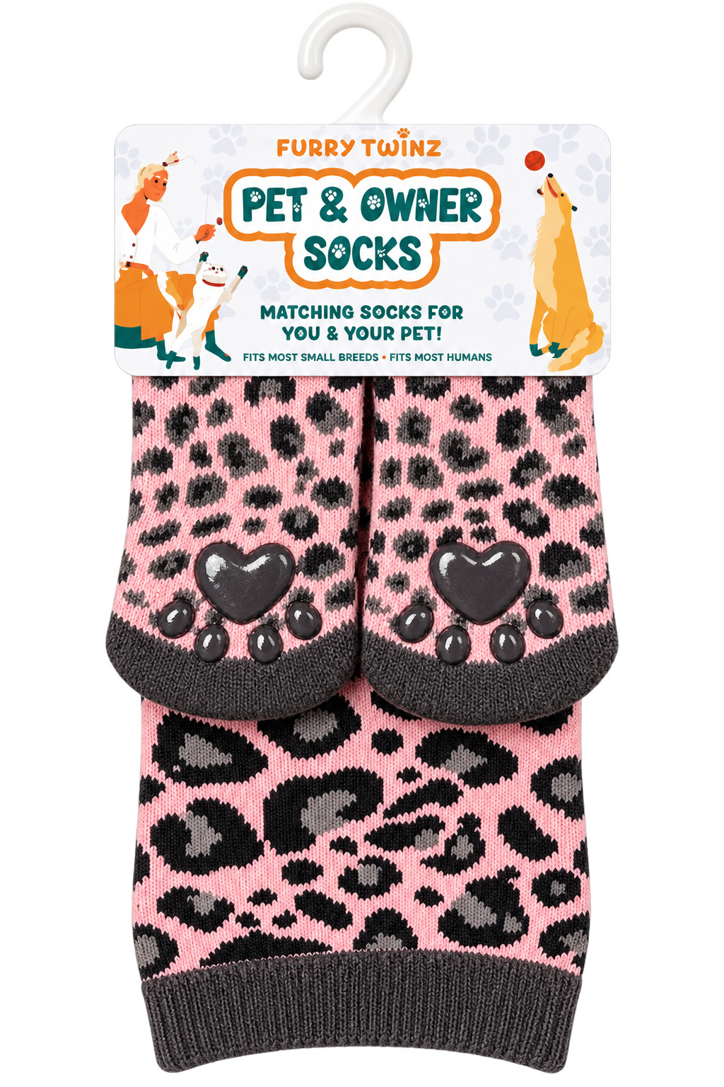 Furry Twinz Pet and Owner Matching Socks