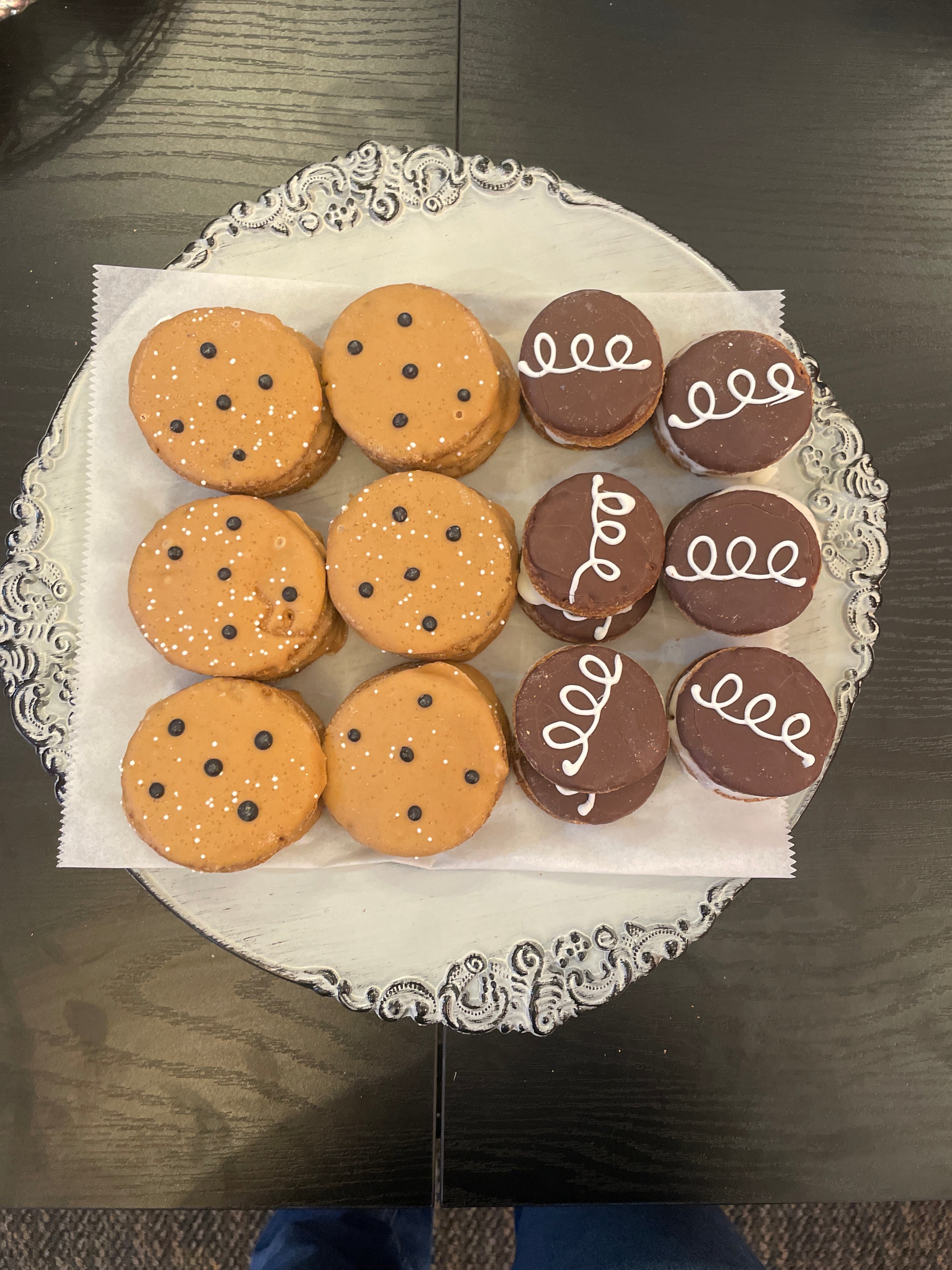 iced cookies