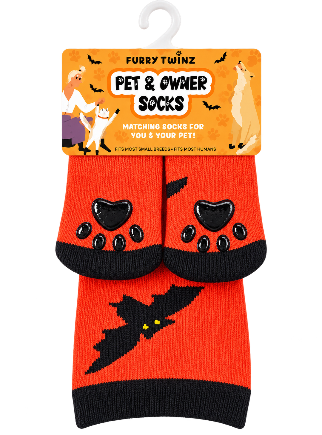 Furry Twinz Pet and Owner Matching Socks