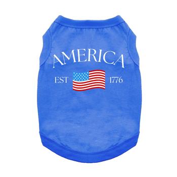 Blue America Dog Shirt