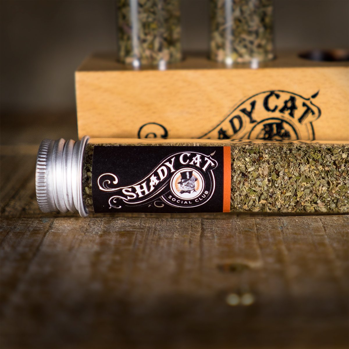 Organic Leaf & Flower Catnip Tube