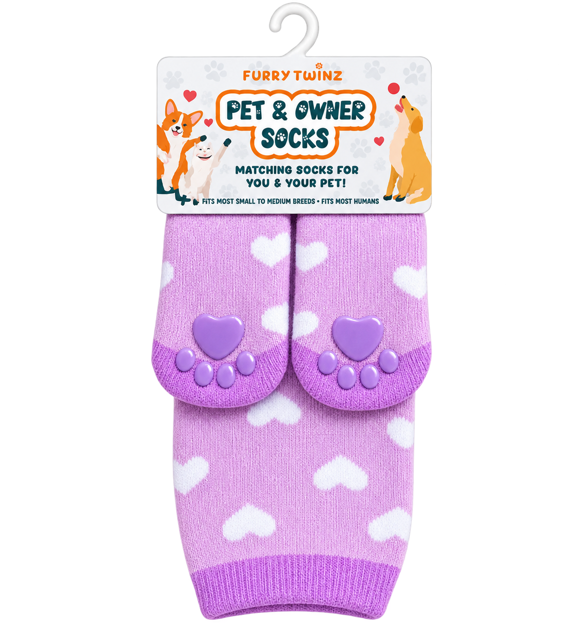 Furry Twinz  Pet and Owner Matching Socks