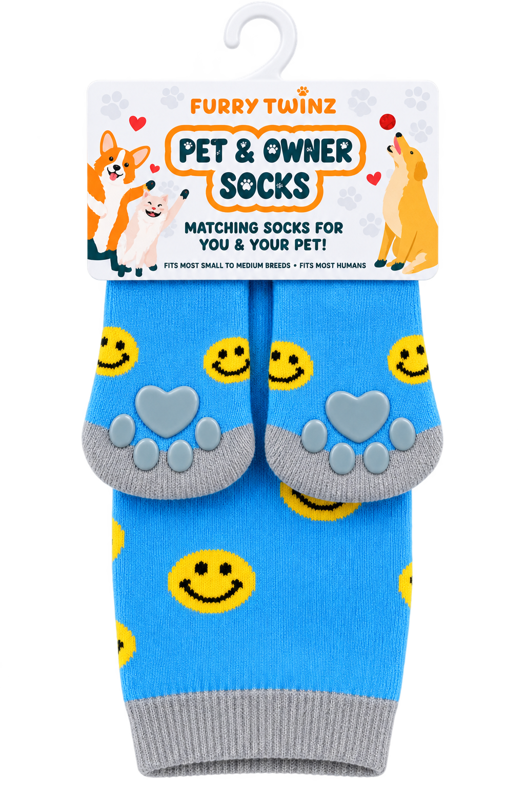 Furry Twinz Pet and Owner Matching socks
