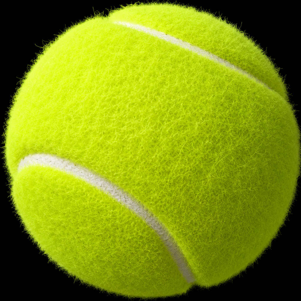 Bright Yellow Tennis Balls