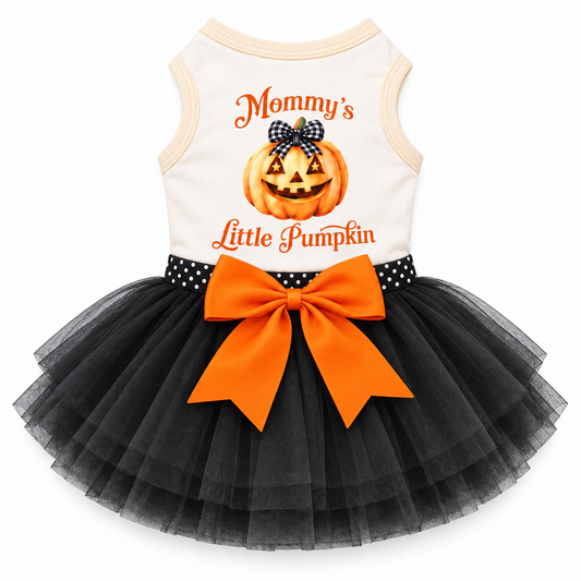 Halloween Dog Costume | Mommy's or Daddy's Little Pumpkin