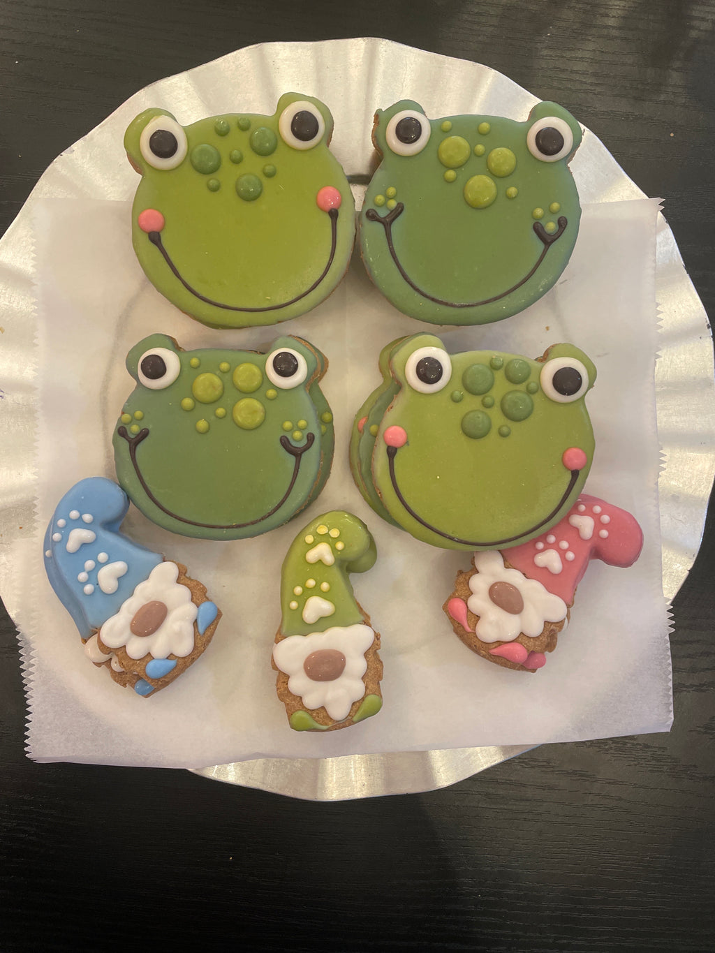iced cookies