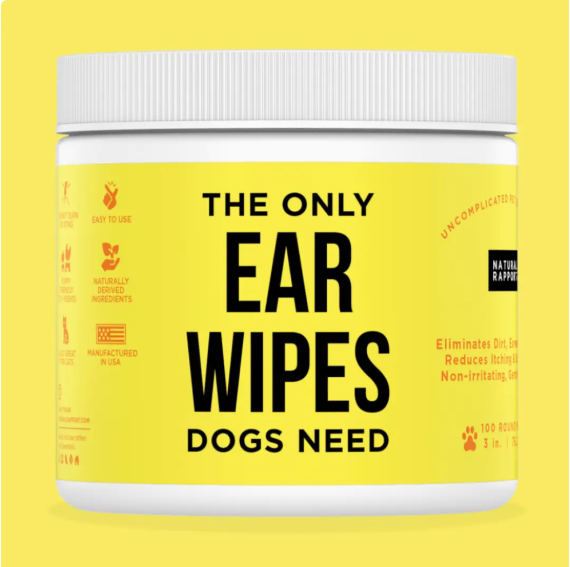 The Only Ear Wipes Dogs Need