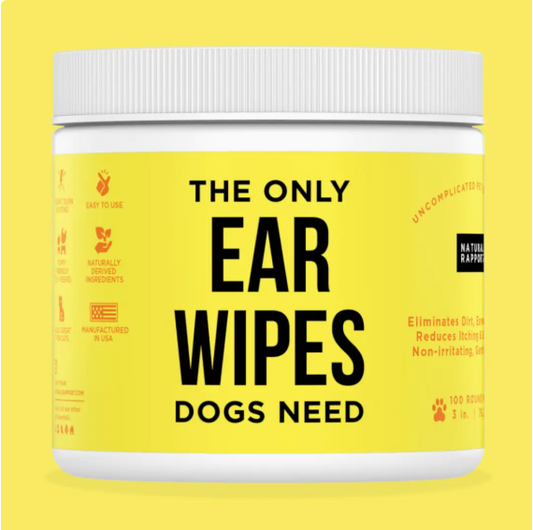 The Only Ear Wipes Dogs Need