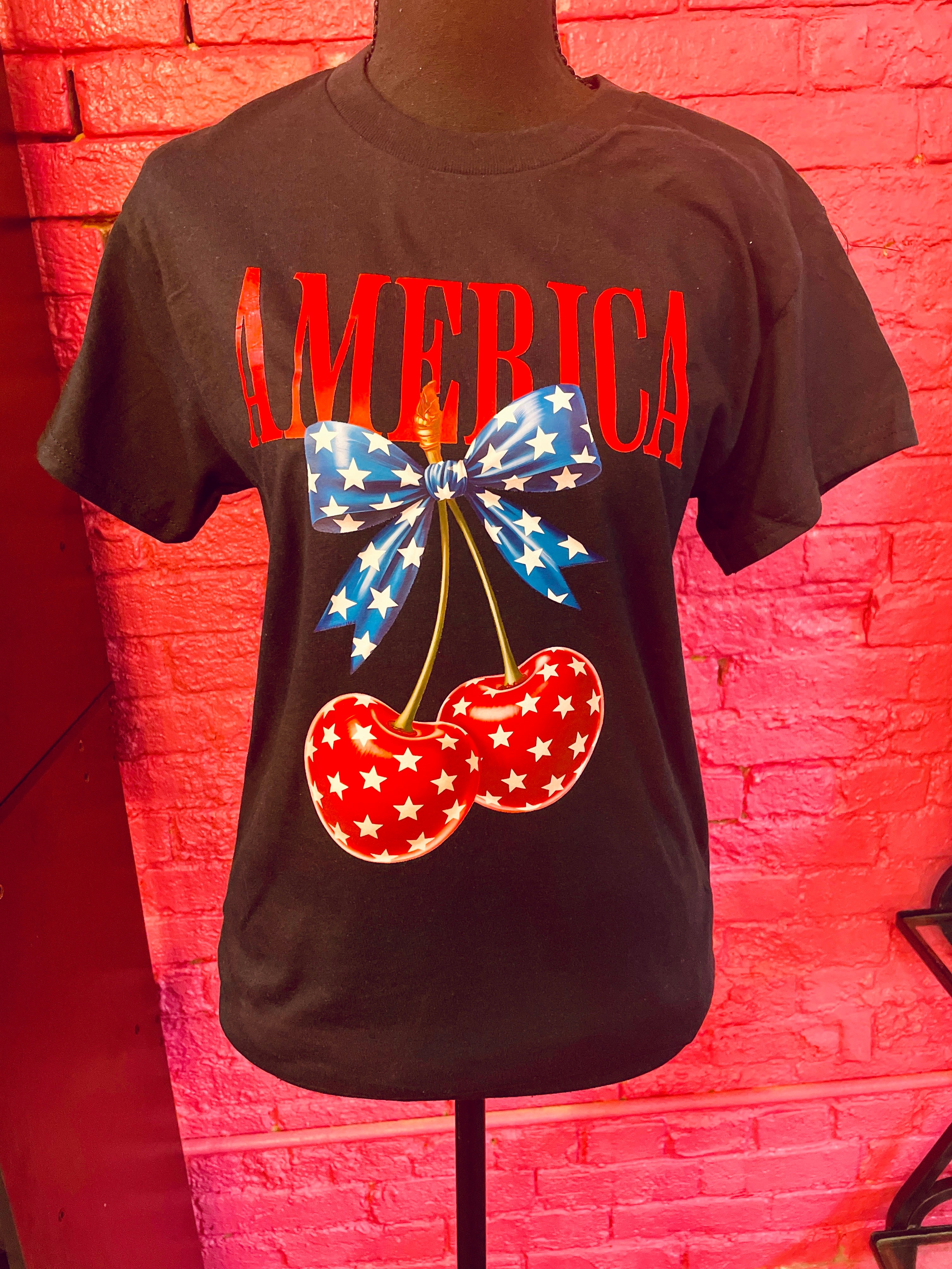 American Cherry Tee