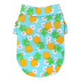 Dog Harness Shirts Pineapple Luau