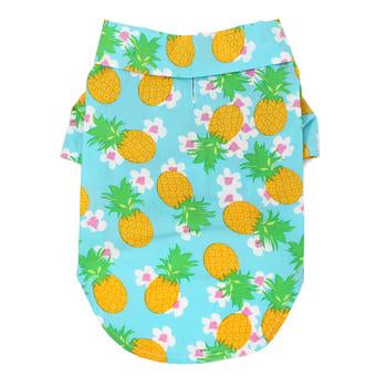 Dog Harness Shirts Pineapple Luau