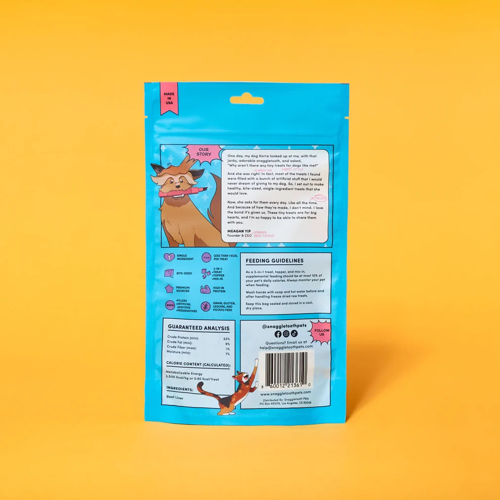 Freeze Dried Raw Beef Liver