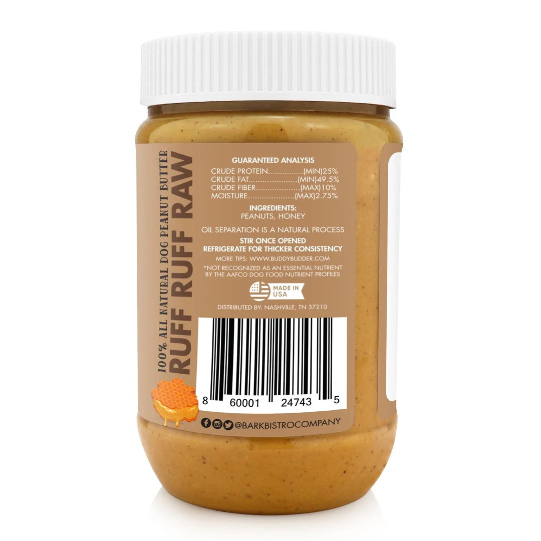Buddy Budder Jar- Ruff Ruff Raw