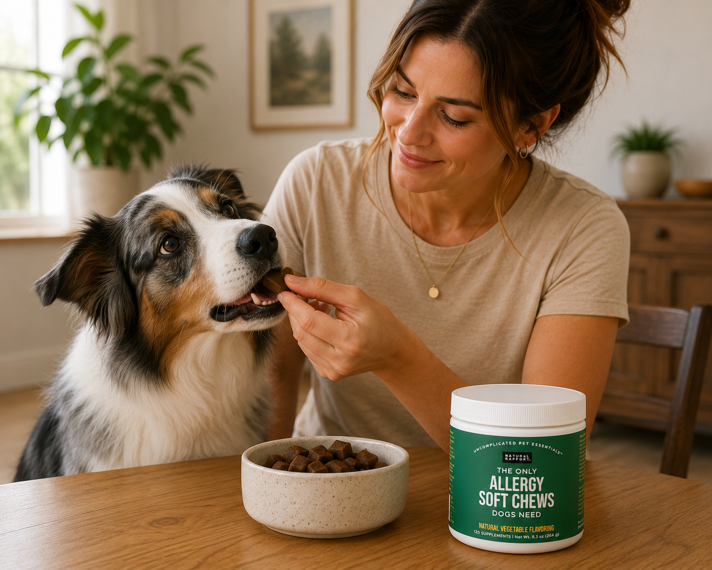 The Only Allergy Soft Chews Dogs Need
