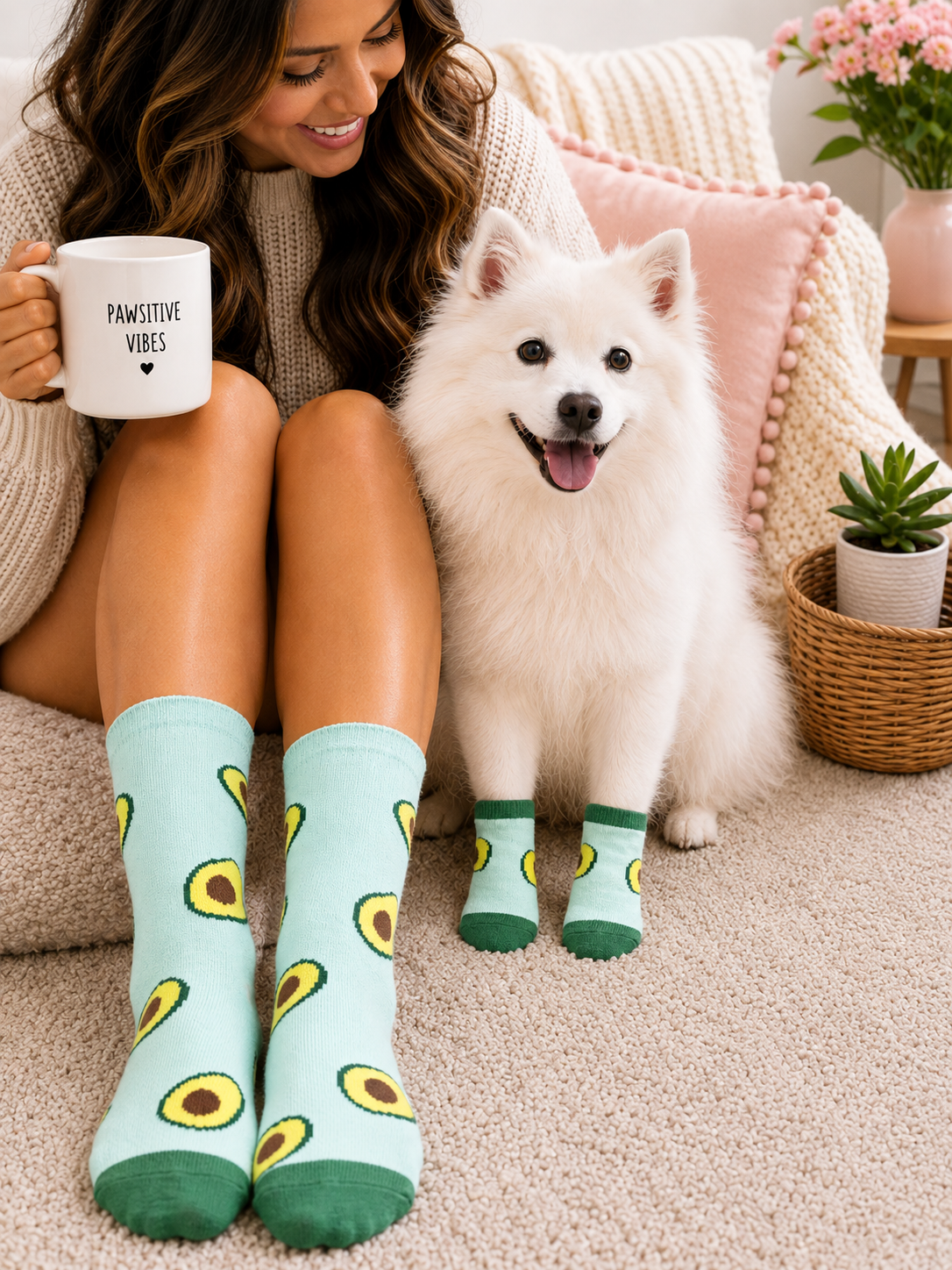 Furry Twinz Pet and Owner Matching Socks