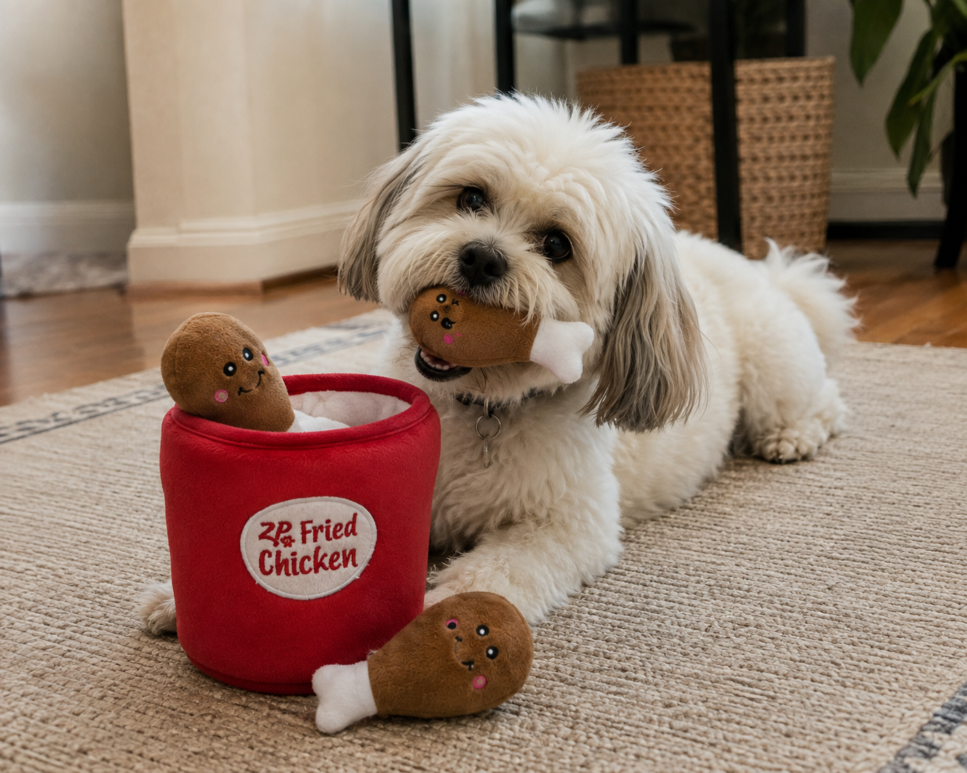 Zippy Paws Burrow Fried Chicken
