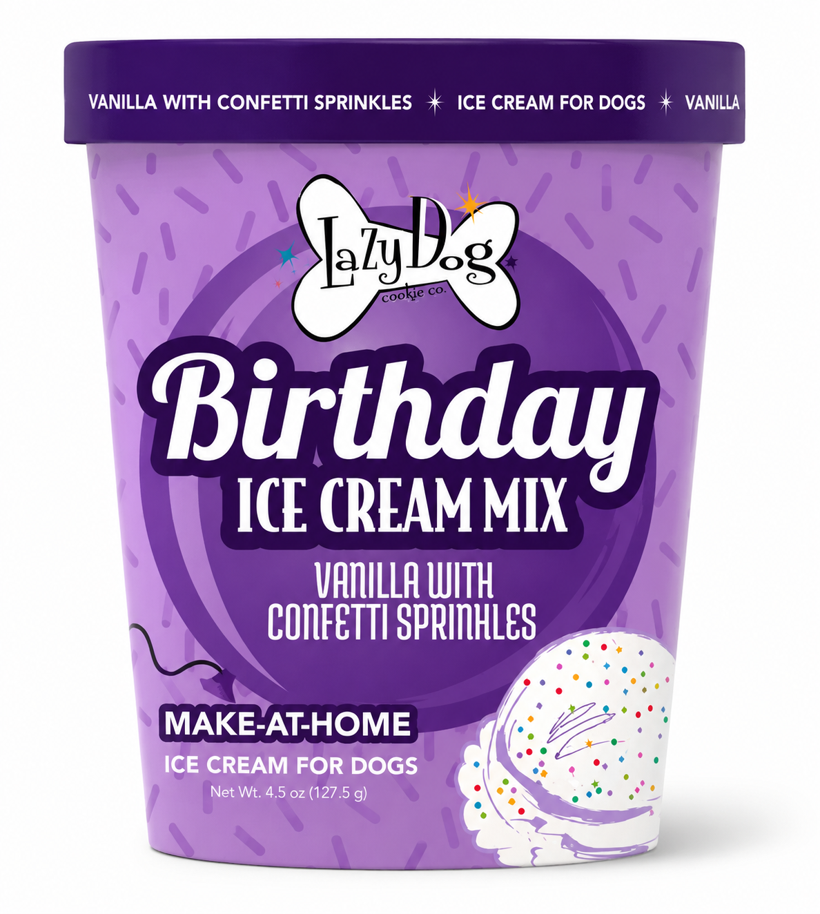 Birthday Cake Ice Cream Mix