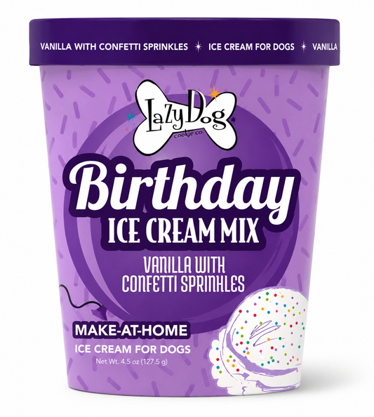 Birthday Cake Ice Cream Mix