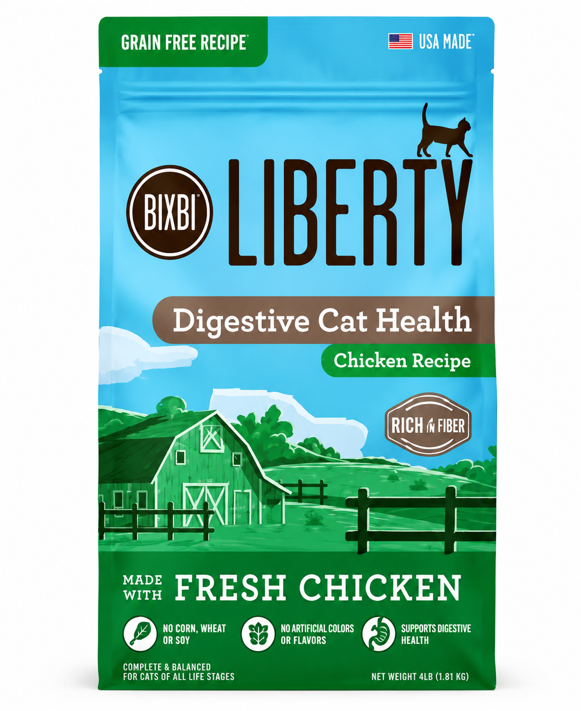 cat food product bag