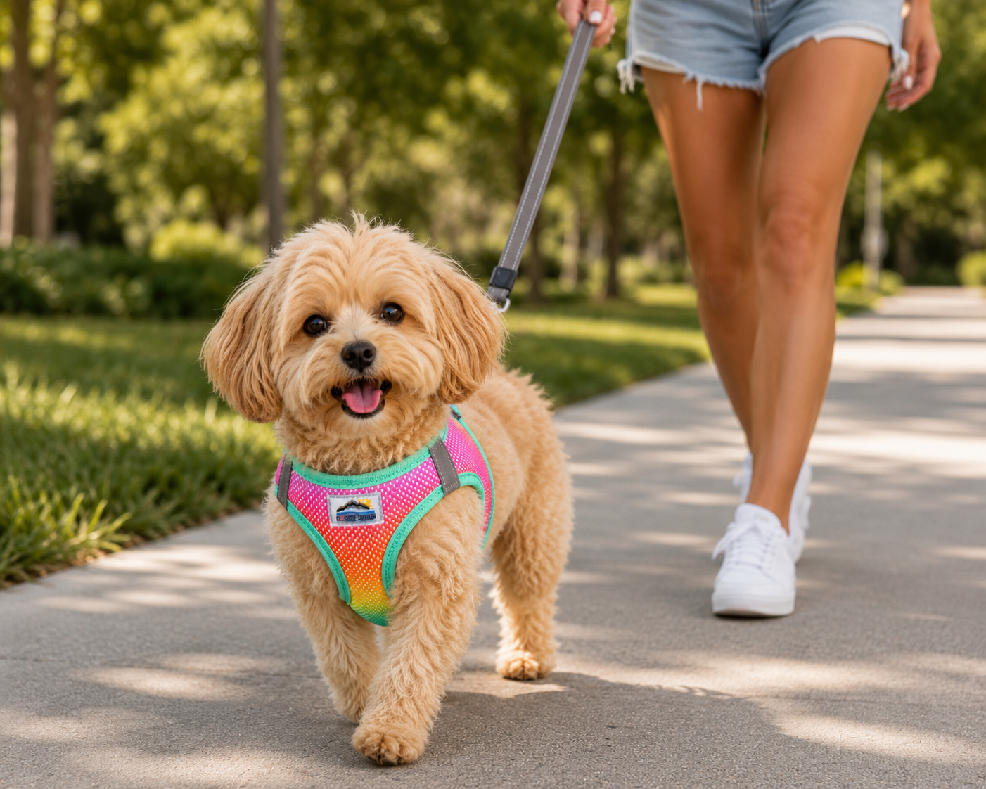 Ombre American River Choke Free Harness