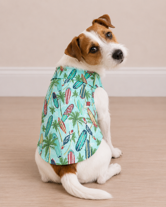 Doggie Design Hawaiian Camp Shirt